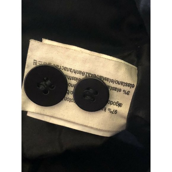 Jottum Girls 5 & 6 Skirt Vest Set Navy Black Applique Satin Cotton Pockets $206 - Picture 6 of 10